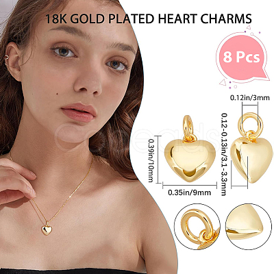 Brass Pendants KK-BBC0024-55A-G-1