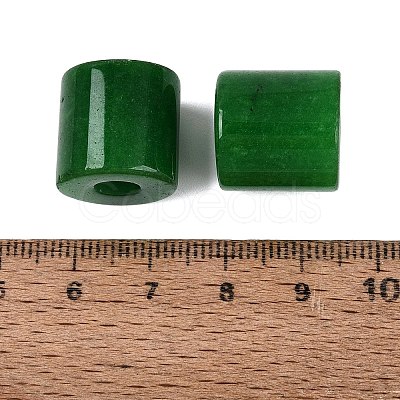Natural Malaysia Jade European Beads G-P520-05N-1