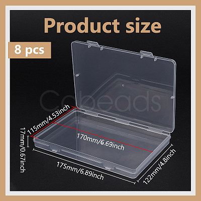 PP Plastic Bead Containers CON-WH0123-10B-1