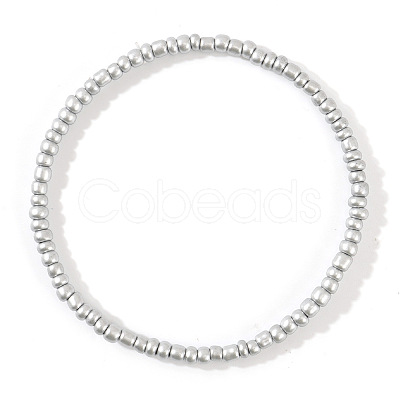 Bohemian Style Glass Seed Round Beaded Stretch Bracelets for Women and Girls QC1602-15-1