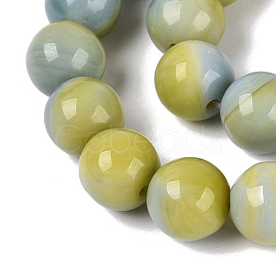 Imitation Lamowork Glass Beads Strands GLAA-Q106-07A-14-1