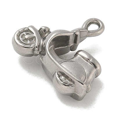 Anti-Tarnish 304 Stainless Steel Pendants STAS-Q334-53P-1