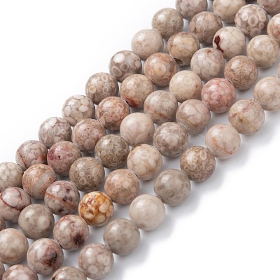 Natural Maifanite/Maifan Stone Beads Strands G-P451-01A-B-1