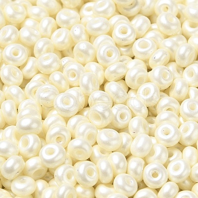 Baking Paint Luster Glass Seed Beads SEED-B001-04A-11-1