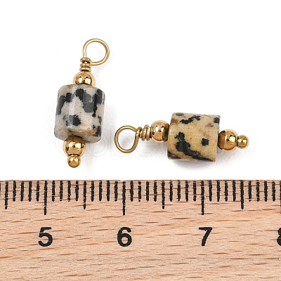 Natural Dalmatian Jasper Pendants GG-CBA5E56-06G-03-1