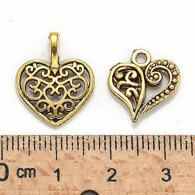 Tibetan Style Alloy Pendants TIBEP-MSMC012-1AG-1