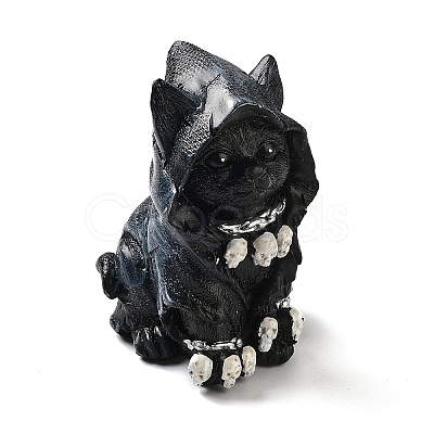 Resin Figurine Ornament DARK-PW0001-069D-1