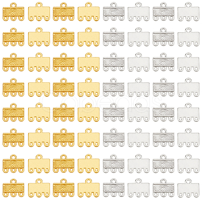 120Pcs 2 Colors Alloy Chandelier Components Links FIND-GO0003-32A-1