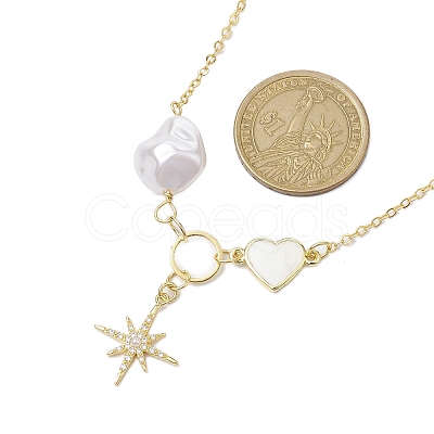 Brass Pendants Necklaces NJEW-JN04846-1