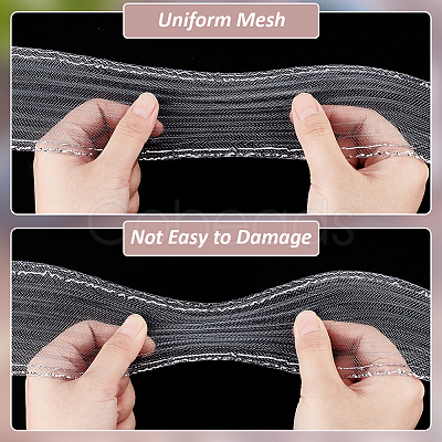 Polyester Mesh Fabric DIY-WH0671-002B-1