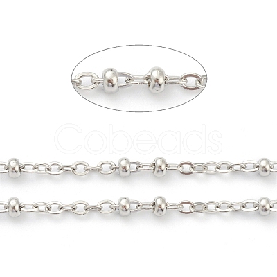 Tarnish Resistant 304 Stainless Steel Cable Chains STAS-B015-01P-1