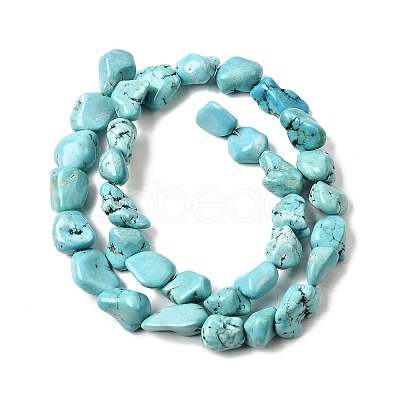 Natural Green Turquoise Beads Strands G-N0312-01-1
