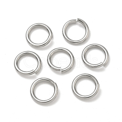 Tarnish Resistant 304 Stainless Steel Open Jump Rings STAS-R065-43-1