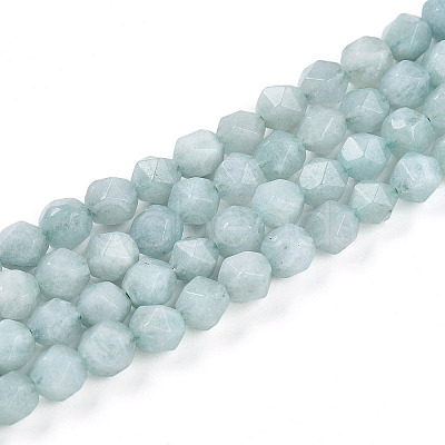 Natural Myanmar Jade/Burmese Jade Beads Strands G-T108-27A-01-1