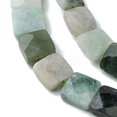 Natural Myanmar Jadeite Beads Strands G-A092-C01-03-1