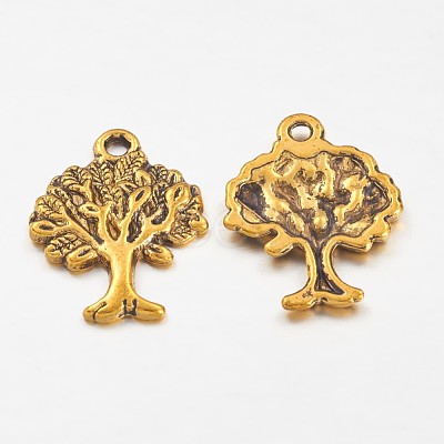 Tibetan Style Alloy Pendants X-GLF10394Y-NF-1