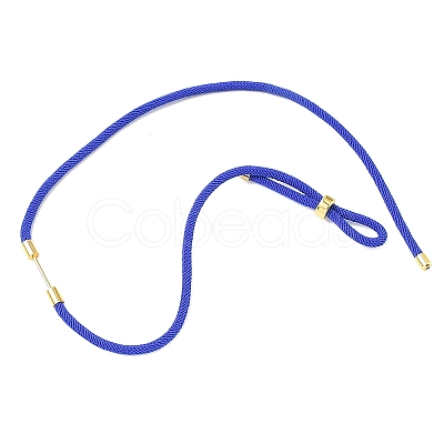 Adjustable Nylon Cord Necklace Making KK-CBACFA2-02G-1