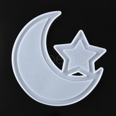 Moon & Star Tray Silicone Molds DIY-P019-01-1