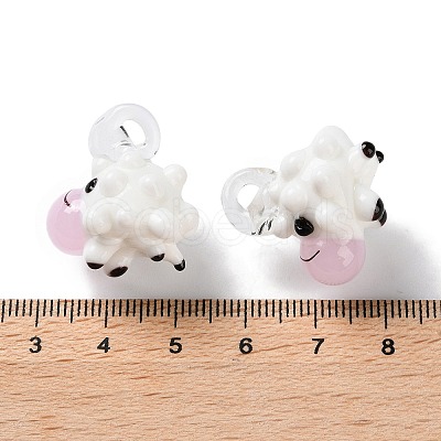 Handmade Lampwork Pendants LAMP-L078-004A-1