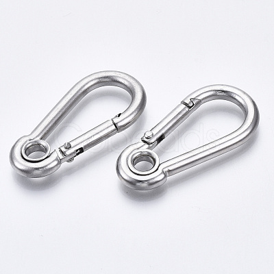 Tarnish Resistant 304 Stainless Steel Rock Climbing Carabiners STAS-N087-23B-01-1