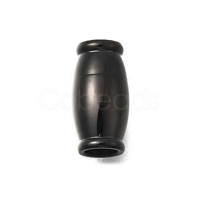 Barrel 304 Stainless Steel Magnetic Clasps STAS-D382-03A-EB-1