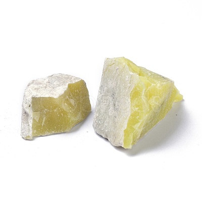 Rough Raw Natural Lemon Quartz Beads G-C231-01-1