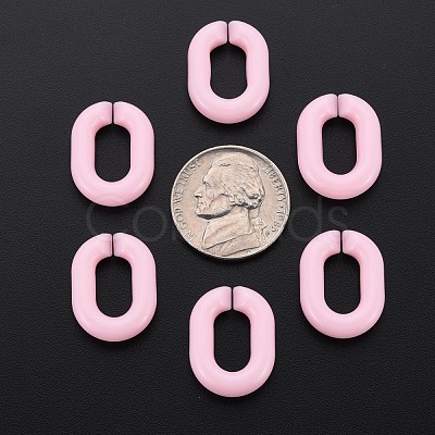 Opaque Acrylic Linking Rings MACR-S373-19B-A07-1