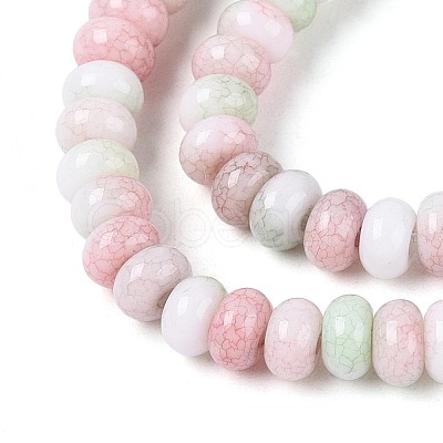 Ombre Effect Dyed Glass Beads Strands LS-GLAA-T030-07A-02-1