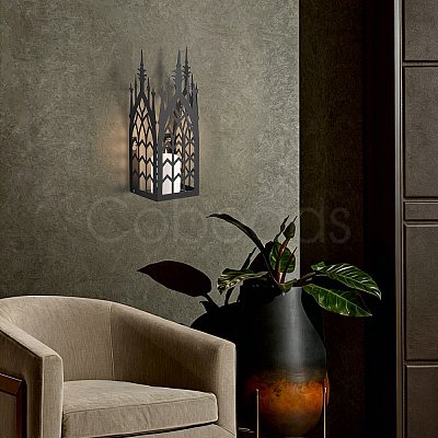 Iron Candle Holders AJEW-WH0481-766-1