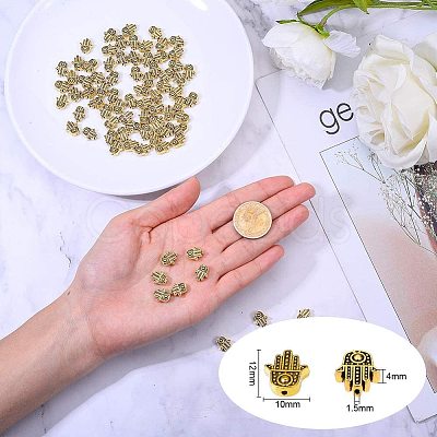 Tibetan Style Alloy Beads TIBEB-PH0004-57-1