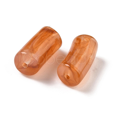 Acrylic Imitation Gemstone Beads X-MACR-K359-66F-1