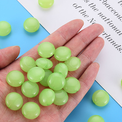 Imitation Jelly Acrylic Beads MACR-S373-86-E06-1