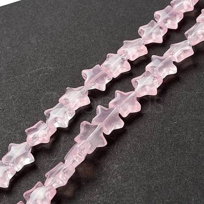 Transparent Glass Beads Strand GLAA-K057-01I-1