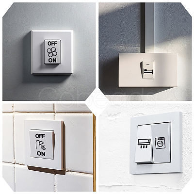 PVC Self-adhesive Stickers DIY-GF0013-33-1