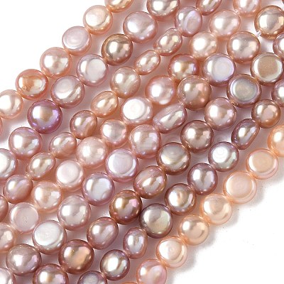 Natural Cultured Freshwater Pearl Beads Strands PEAR-C004-21D-1