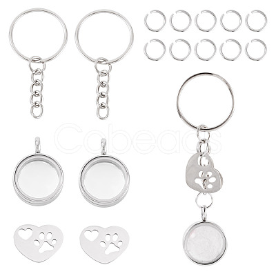 DIY Keychain Kits DIY-TA0014-65A-P-1