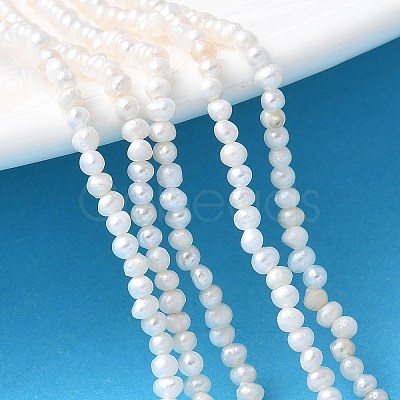 Natural Cultured Freshwater Pearl Beads Strands PEAR-I007-07B-02A-1