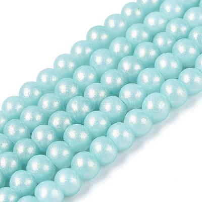 Baking Paint Glass Pearl Beads Strands LS-DGLA-ZX001-05B-11-1