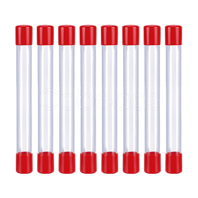 Transparent PVC Plastic Bead Storage Tubes LS-AJEW-WH0348-767A-1
