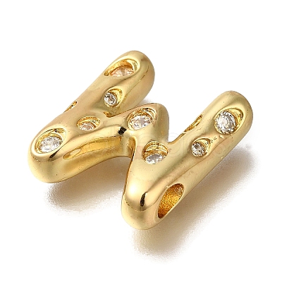 Brass with Cubic Zirconia Pendants KK-Q818-03M-G-1