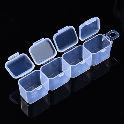 Rectangle Polypropylene(PP) Bead Storage Containers CON-Q040-001-1