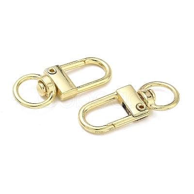 Alloy Swivel Clasps LS-FIND-H056-02G-1