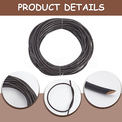 1 Bundle Cowhide Leather Cord WL-CL0001-17B-1