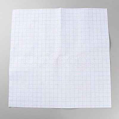 Cotton Square Cross-Stitch Fabric DIY-WH0349-329-1