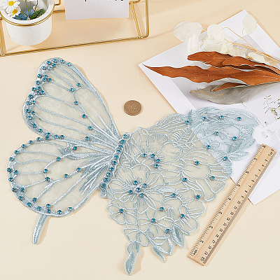 Ppolyester & Resin Thread Iron on/Sew On Patches PATC-WH20007-05A-1