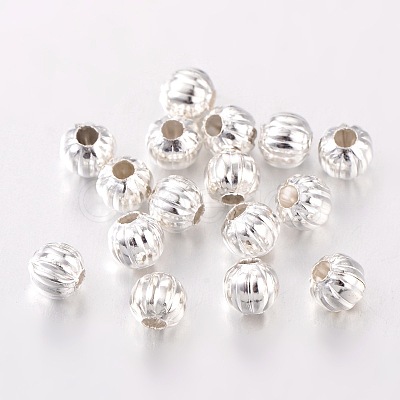 Iron Corrugated Spacer Beads E186Y-S-1