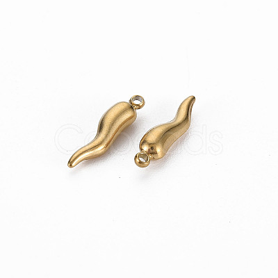 Ion Plating(IP) 304 304 Stainless Steel Charms X-STAS-N097-105LG-NR-1