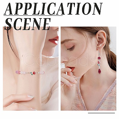50Pcs Alloy Enamel Connector Charms FIND-SC0007-80-1