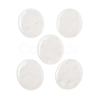 Natural Quartz Crystal Cabochons G-A258-01K-1