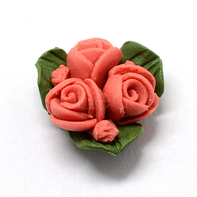 Handmade Porcelain Cabochons PORC-S1003-22H-1